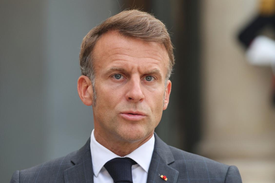French President Emmanuel Macron. (File/AFP)