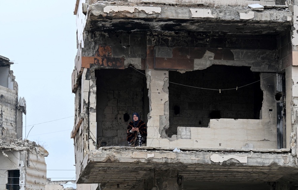 The Caesar Syria Civilian Protection Act, enacted in 2020 to isolate Assad and deter foreign investment, remains on the books. (AFP)