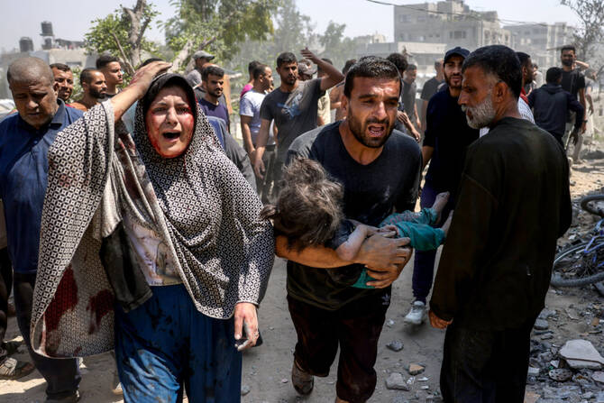 More than 64,000 Palestinians have been killed in the nearly two-year war in the Gaza Strip, local health officials said Thursday. (AFP/File)