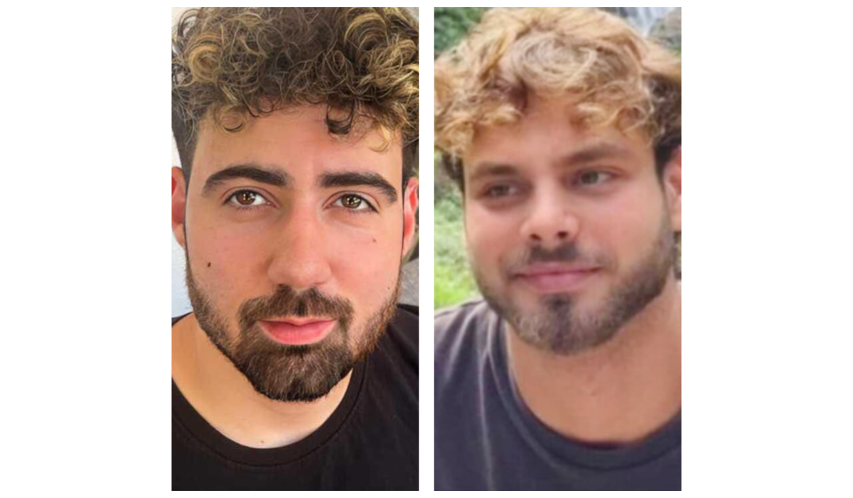 Guy Gilboa-Dalal (L) and Alon Ohel. (Photo/Facebook)