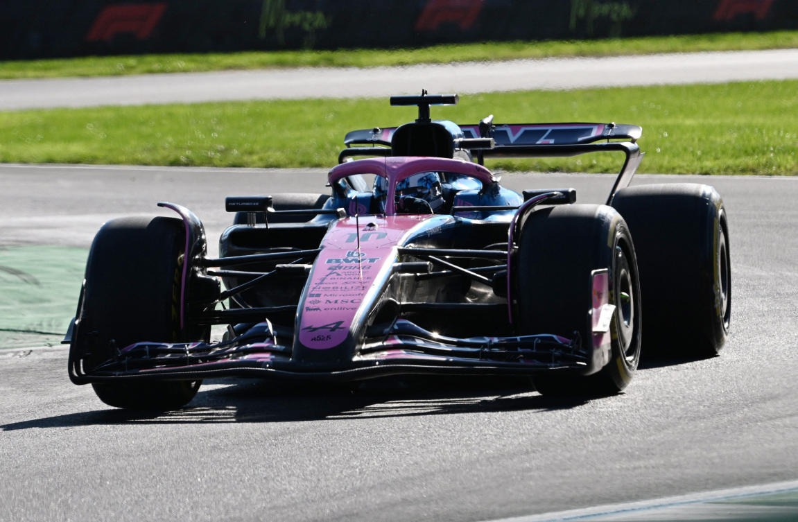 Pierre Gasly has signed a contract extension with Alpine until the end of the 2028 Formula One season, the French team announced on Saturday. (REUTERS)