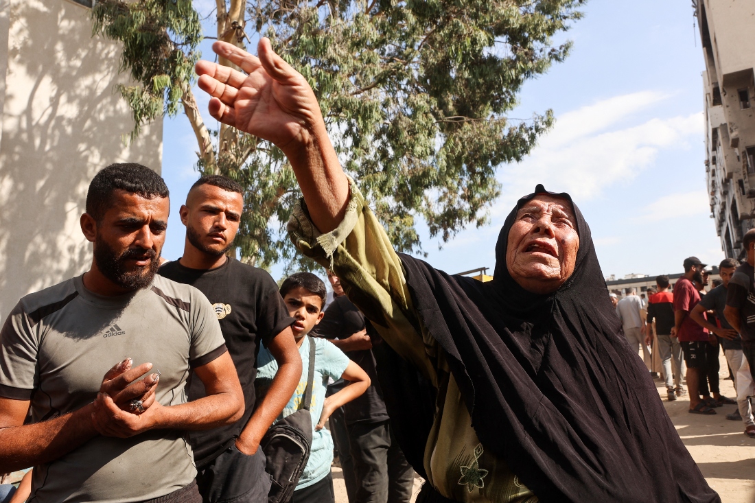 Guilbeau said the flotilla protest is “something that must be done” to raise awareness of the killings in Gaza. (FILE/AFP)