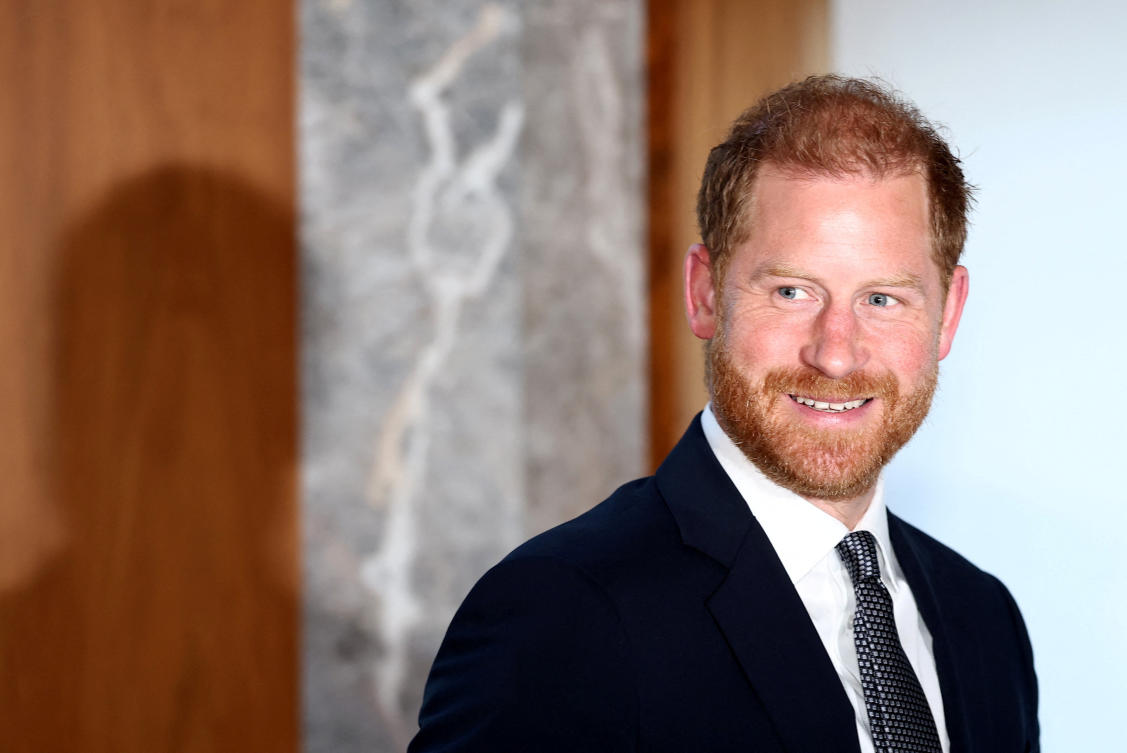 Britain’s Prince Harry attends the 2025 WellChild Awards ceremony, in London, Britain, September 8, 2025. (Reuters)