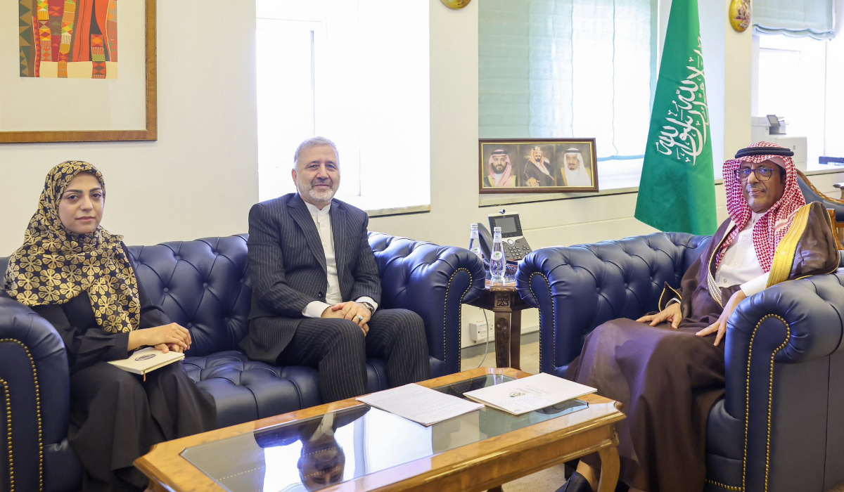 Saudi deputy minister receives ambassador of Iran