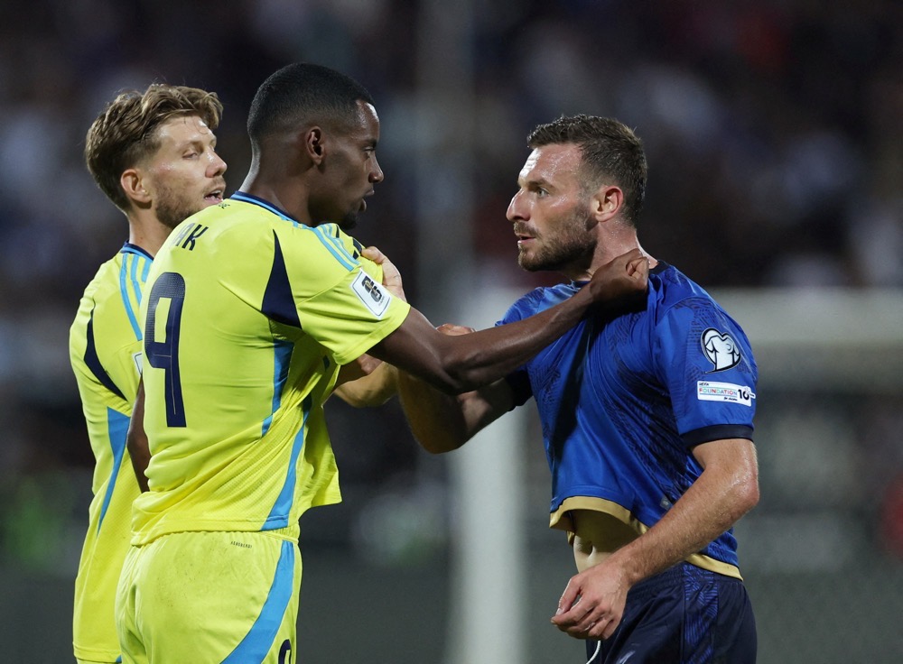 Sweden’s slow start to their qualifying campaign continued into matchday two. (Reuters)
