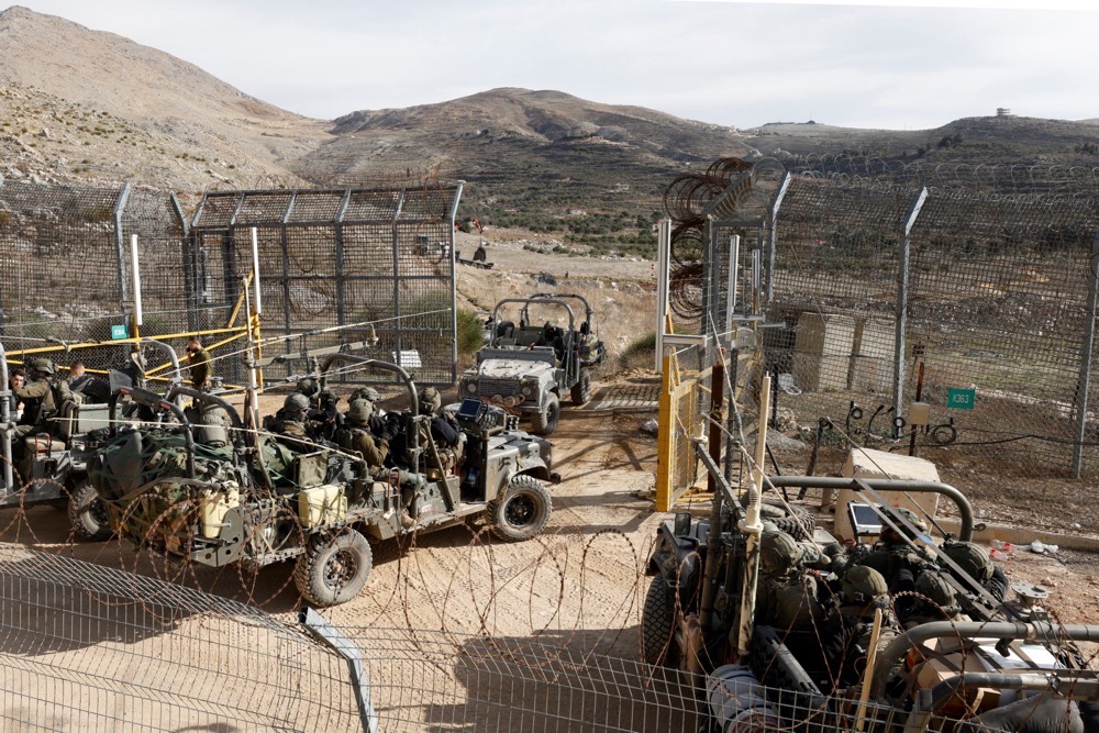 Israel advanced into the UN buffer zone in southwestern Syria after Assad’s fall in December. (AFP/File)
