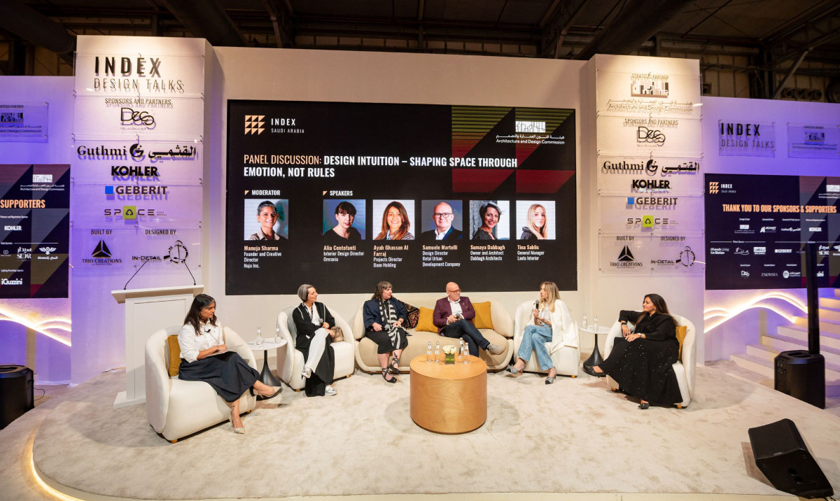 A session in progress at INDEX Saudi Arabia 2025 at the Riyadh Front Exhibition and Conference Center. (Supplied)