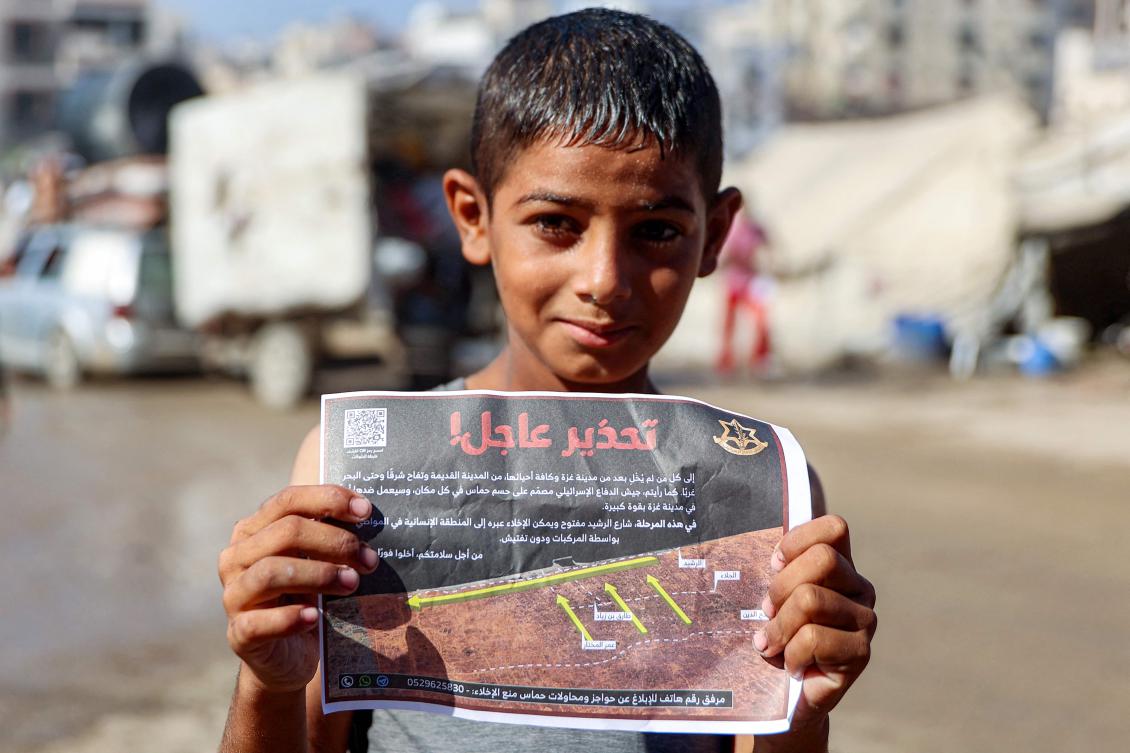 Gazans have said the journey south is prohibitively expensive and that there is no more space to pitch tents in the designated zones. (AFP)