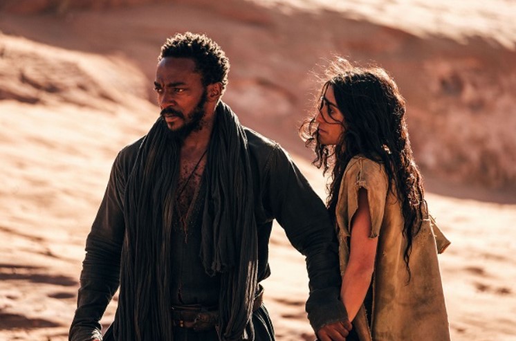 The movie’s all-star cast is led by Anthony Mackie and Aiysha Hart. (AGC Studios)