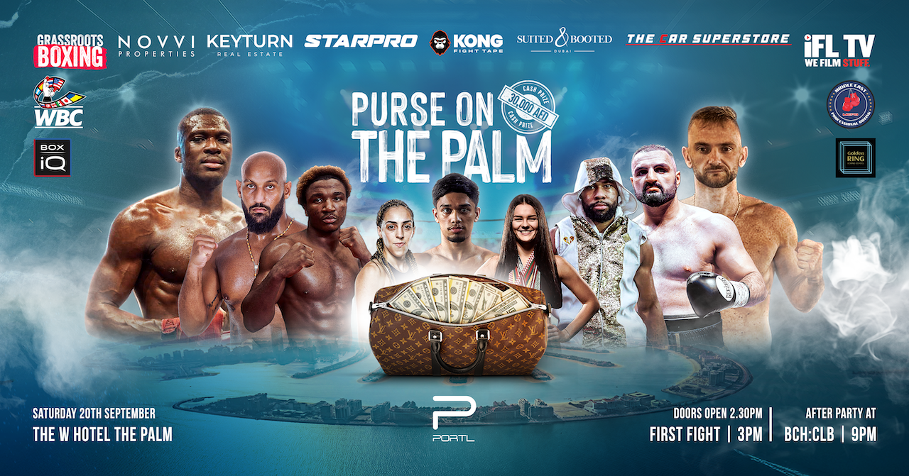 Purse on the Palm will take place in Dubai on Sept. 20. (Supplied)