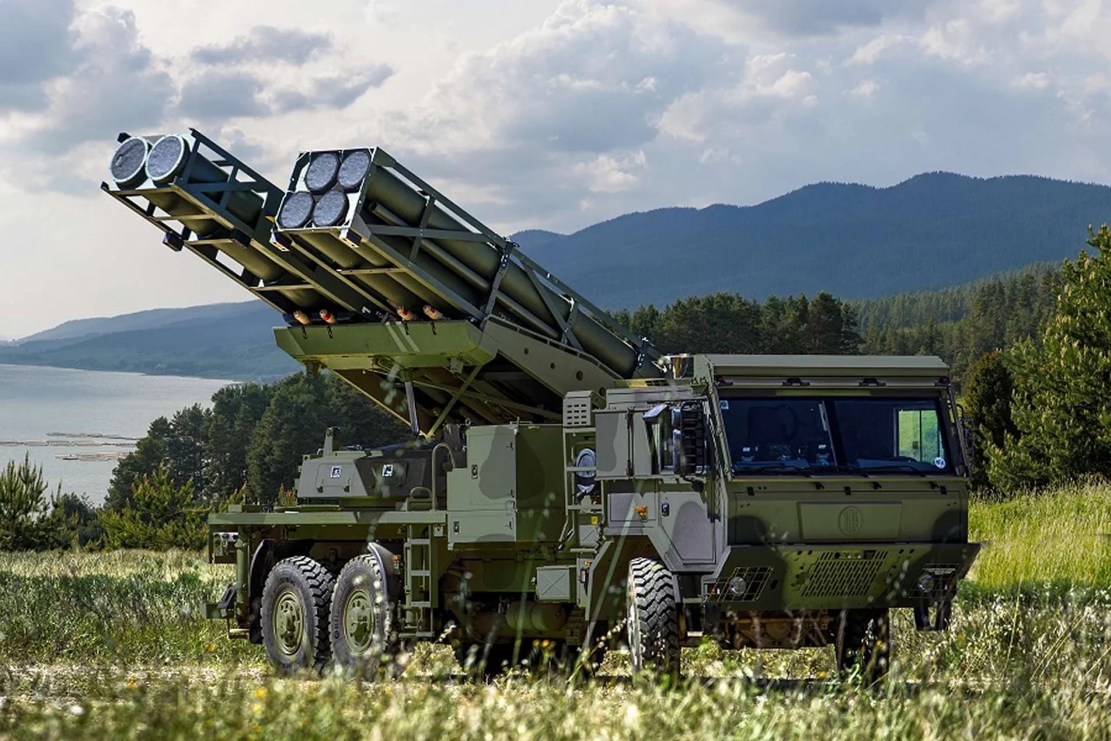 The contract involved the purchase of 12 SILAM rocket launcher systems derived from the PULS platform made by Israel. (Elbit Systems)