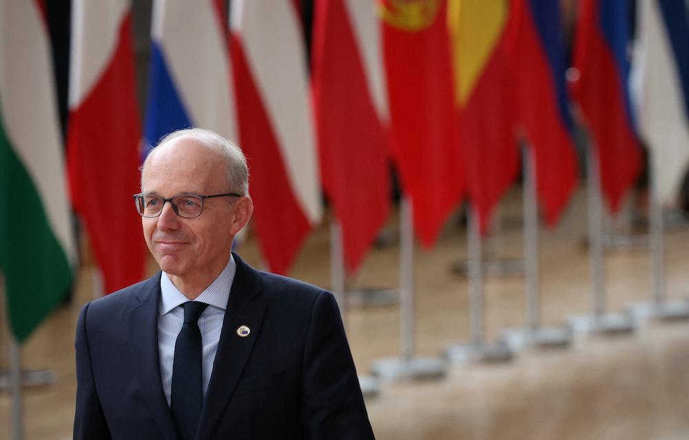 Prime Minister Luc Frieden said that “the Luxembourg government intends to join those who recognize the State of Palestine at next week’s conference on the two-state solution.” (AFP)