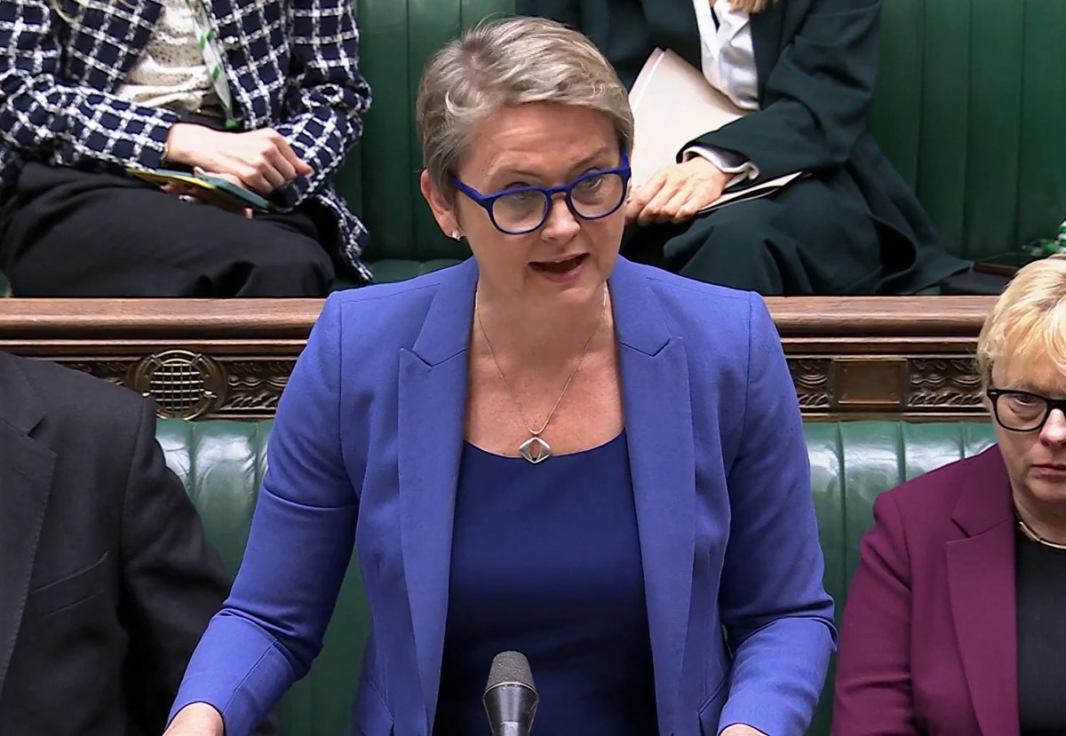 Foreign Secretary Yvette Cooper described the action as “reckless and appalling,” warning that it would escalate bloodshed and endanger civilians. (AFP/File Photo)