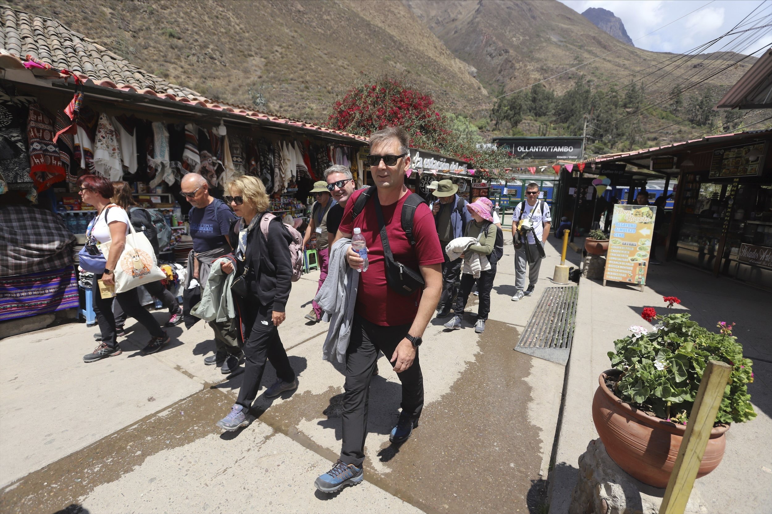 Authorities have not said where the visitors were from. (AP)