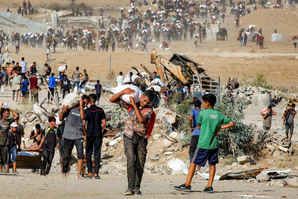 Israeli forces have carried out multiple large-scale raids into Gaza City over the course of the war, causing mass displacement and heavy destruction. (AFP)
