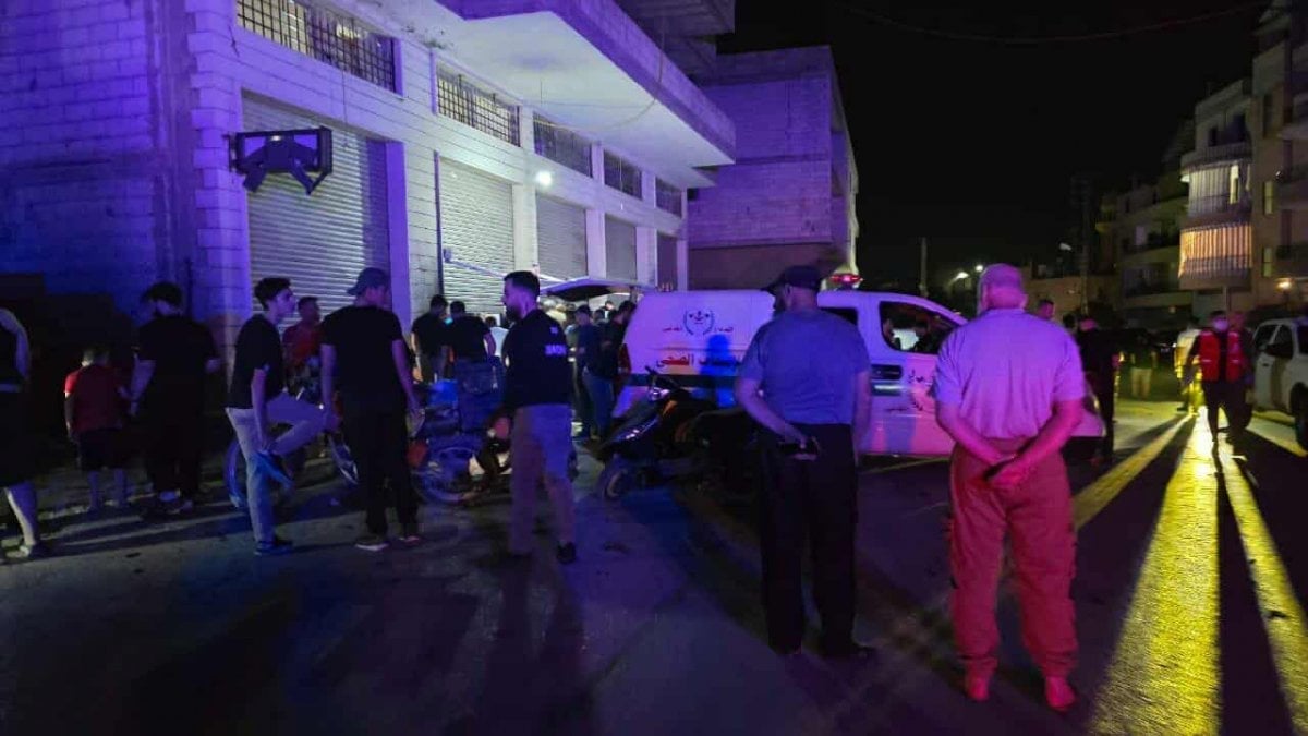 An Israeli strike on the eastern city of Baalbek killed at least two people late on Wednesday night, Lebanon's health ministry said. (X/@lebanondebate)