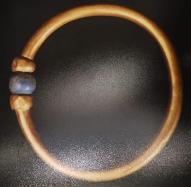 Egyptian police said on Thursday they arrested a museum employee and three alleged accomplices after a priceless ancient gold bracelet was stolen from Cairo's Egyptian Museum, sold for about $4,000 and then melted down. (X/@kngsano)