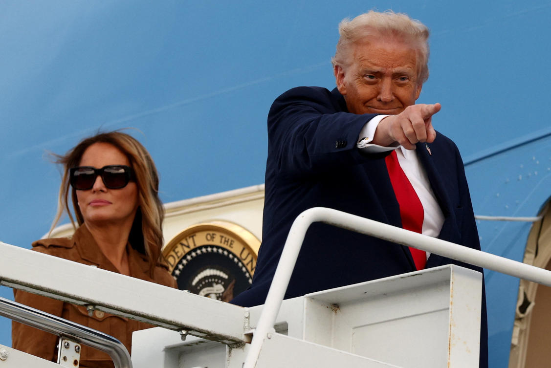 Trump wraps up UK state visit with gratitude for his hosts while largely sidestepping tough issues