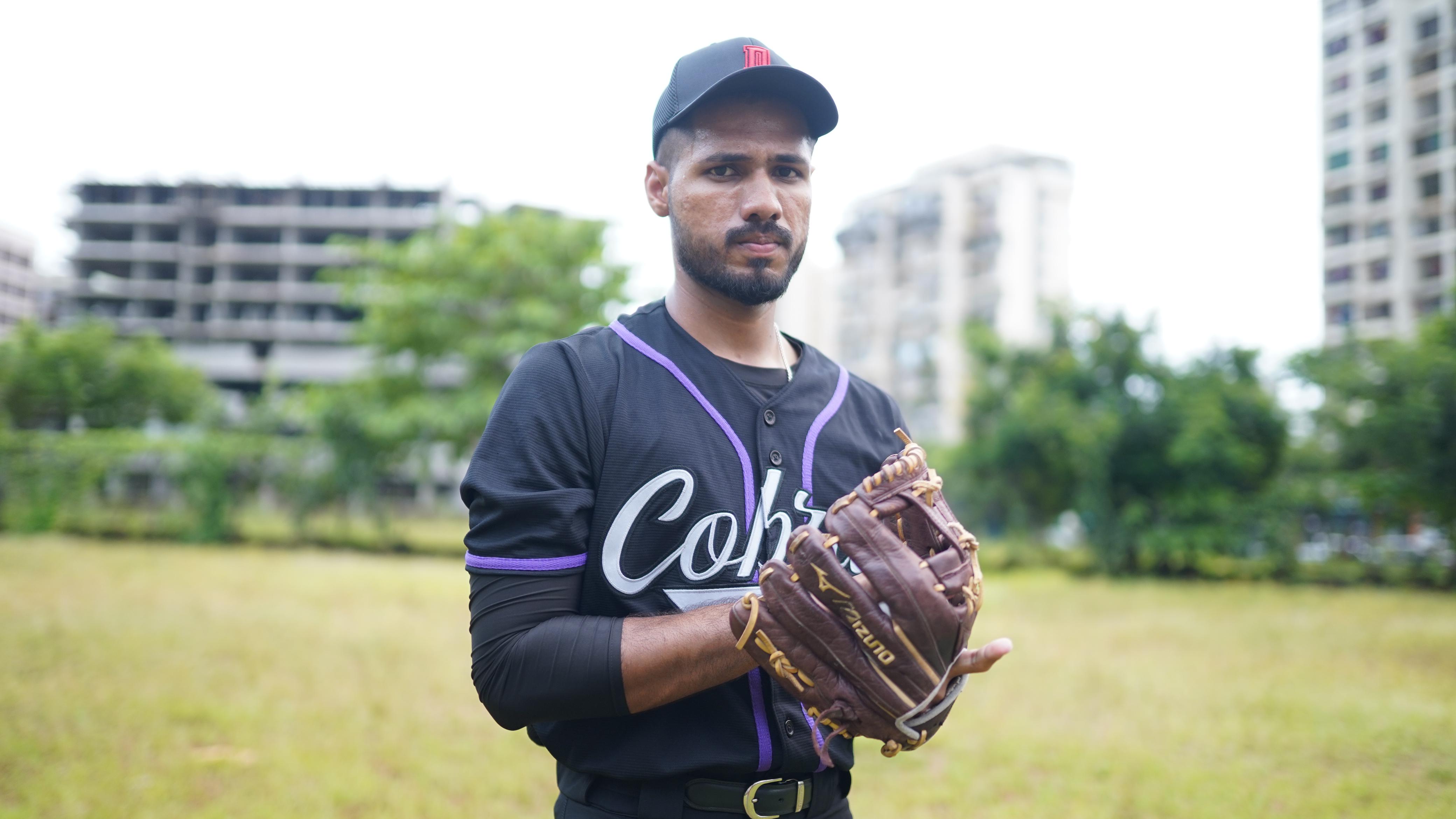 Saurabh Gaikwad is on of six players who have joined Mumbai Cobras ahead of Baseball United's inaugural season. (Baseball United)