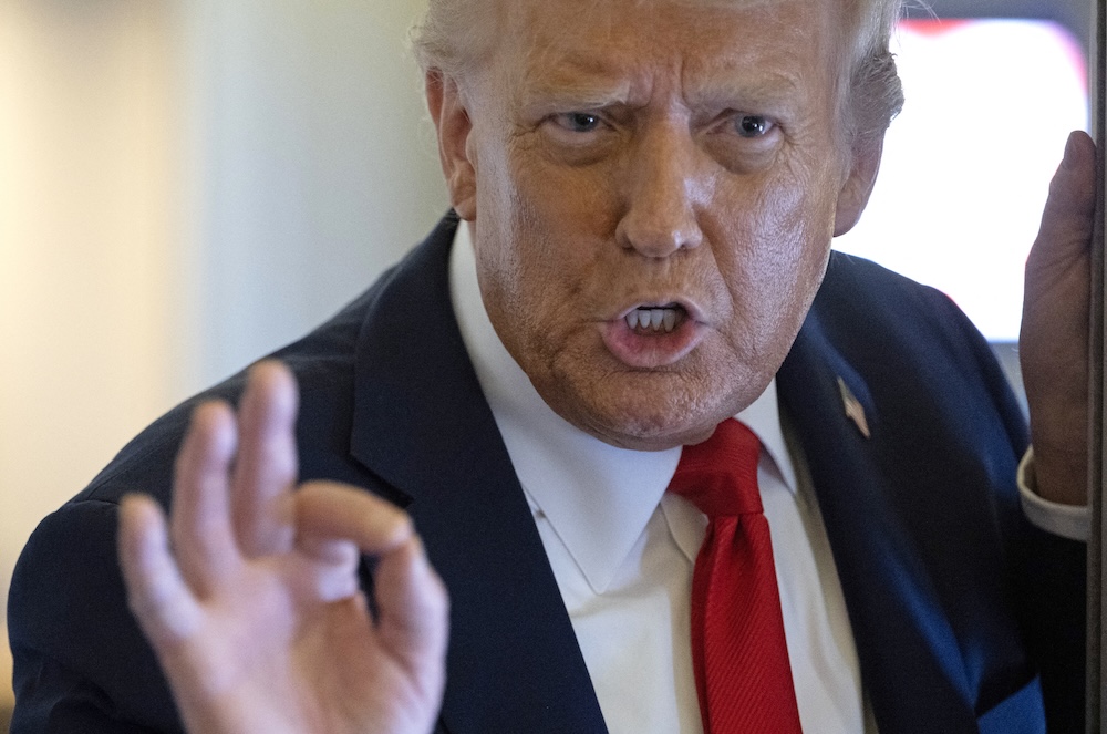 US President Donald Trump hit out at Israeli Prime Minister Benjamin Netanyahu for launching airstrikes on Qatar, the Wall Street Journal reported. (AFP)