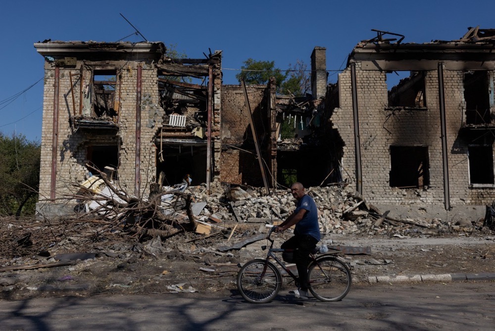 On Thursday, Zelensky said Ukrainian forces had recaptured seven settlements. (AFP)