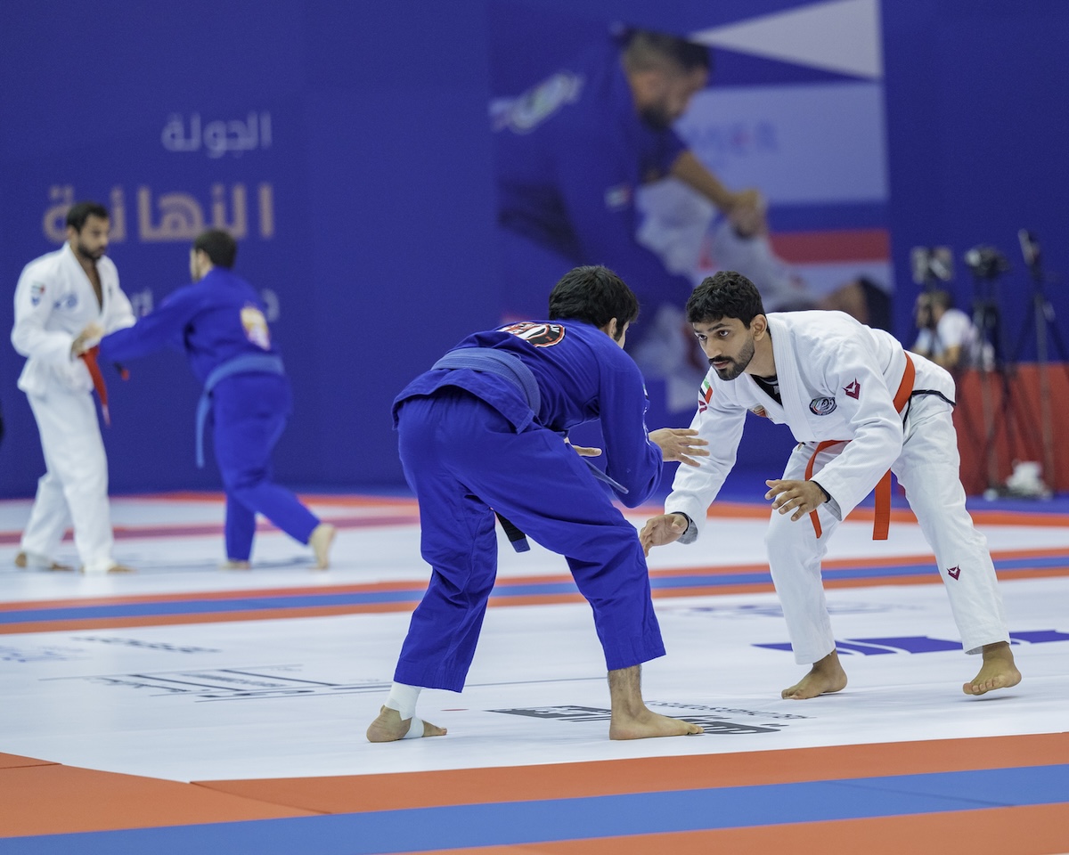 The second round of the UAE President’s Cup for Jiu-Jitsu concluded on Friday at Mubadala Arena in Abu Dhabi. (UAEJJF)