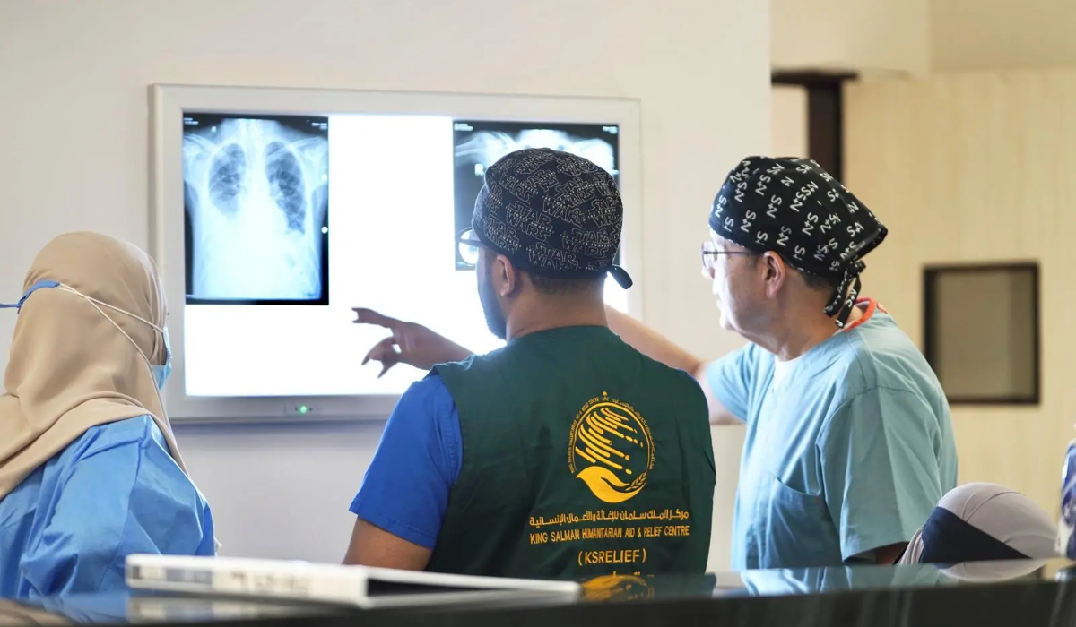 A medical project for cardiac surgery and catheterization ended in Aden governorate, with the team performing nine open-heart surgeries and 52 therapeutic and diagnostic catheterization procedures. (SPA)