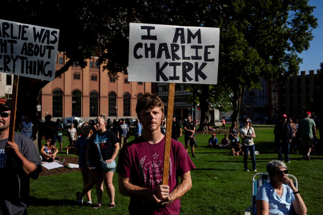 FILE PHOTO: Attendees gather during a rally hosted by the Michigan Republican Party to remember conservative activist Charlie Kirk, who was fatally shot during an event at Utah Valley University, in Lansing, Michigan, U.S., September 15, 2025. (Reuters)