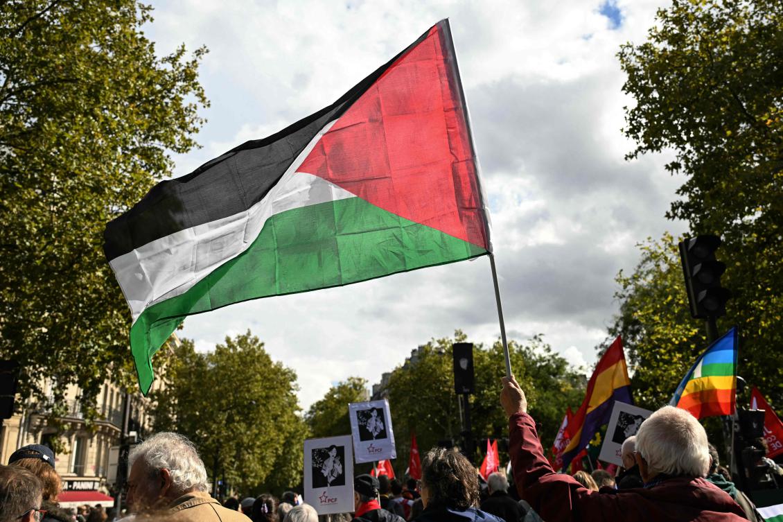 Britain, Canada, Australia and Portugal earlier recognized a Palestinian state while France and five other states are expected to also formally recognize a Palestinian state on Monday, Sept. 22, 2025. (AFP)