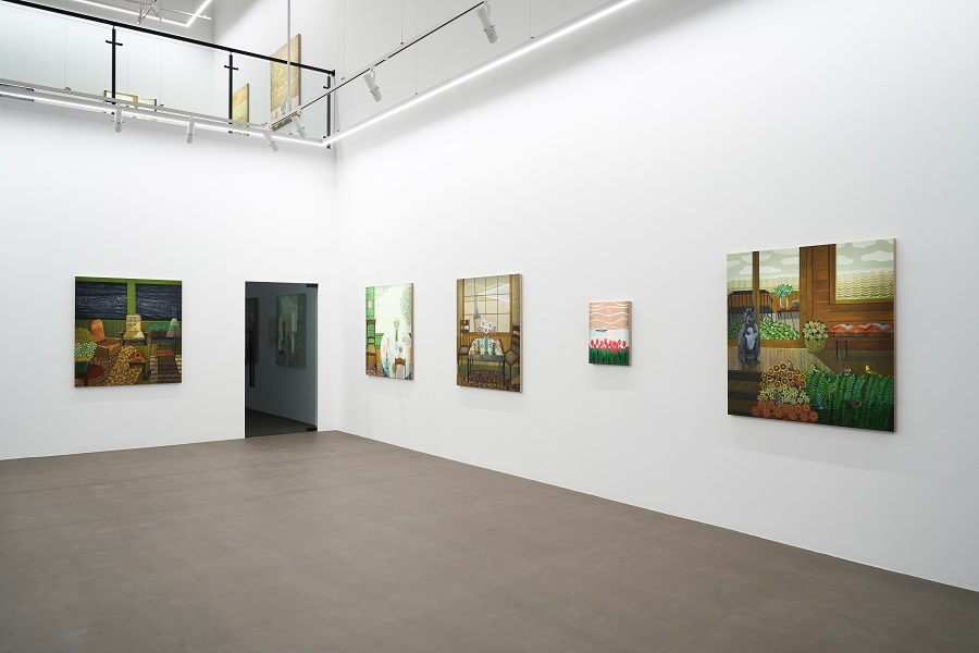 The inaugural show in Dubai is titled “Arranging Flowers” by US painter Gail Spaien. (Supplied)