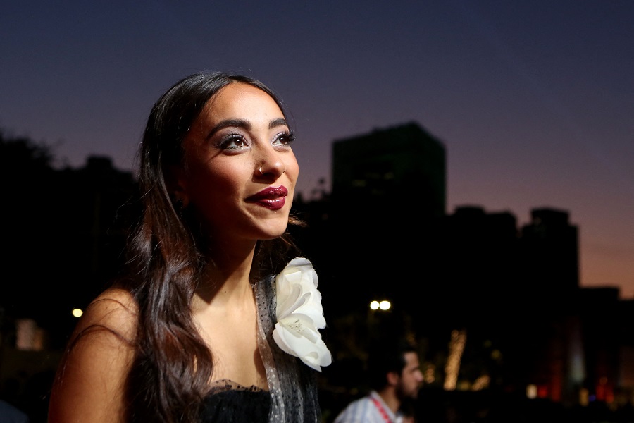Sarah Taibah shot to fame for her show “Jameel Jeddan.” (File/ AFP)