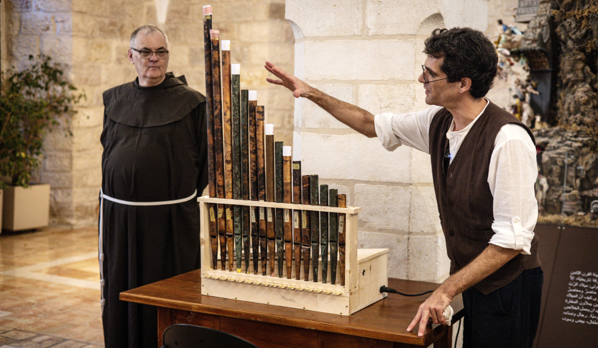 The oldest pipe organ in the Christian world sounds after 800 years of silence