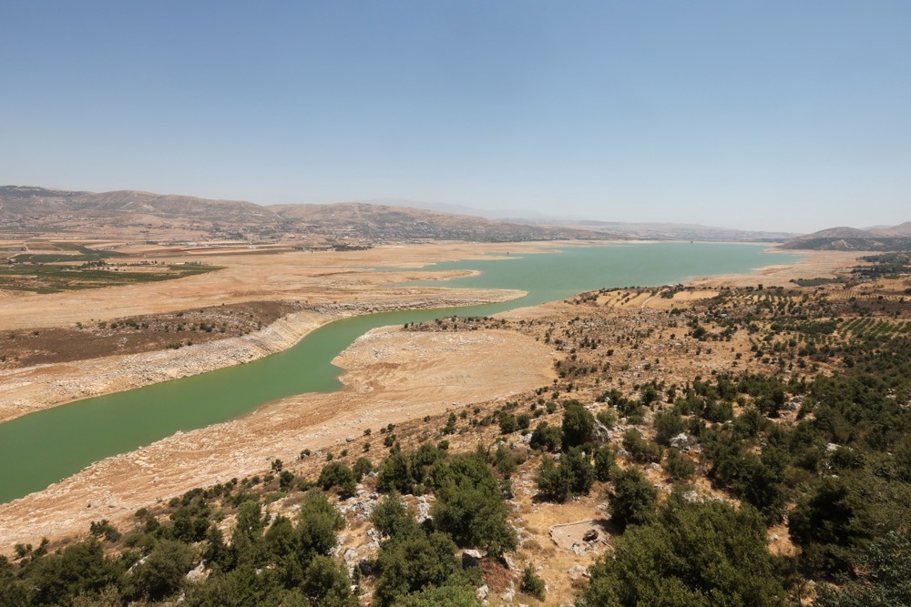Average rainfall has fallen by almost half over the past year leaving reservoirs at critically low levels while Israeli airstrikes have left water treatment plants badly damaged. (Reuters)