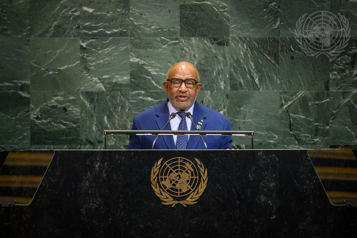 Comoros president slams Israel’s ‘genocide’ in Gaza