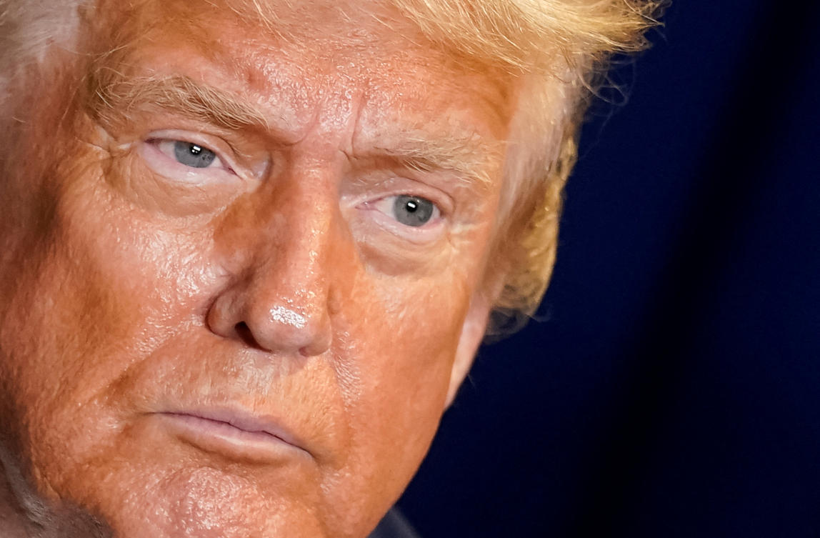 US President Donald Trump said he believed that Kyiv could recapture all of its land taken by Russia and that it should act now, with Moscow facing economic problems. (Reuters)