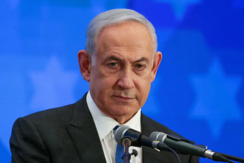 Israeli Prime Minister Benjamin Netanyahu's plane took an unusual route to New York on Thursday, skirting several European countries en route to the United Nations General Assembly. (Reuters/File)