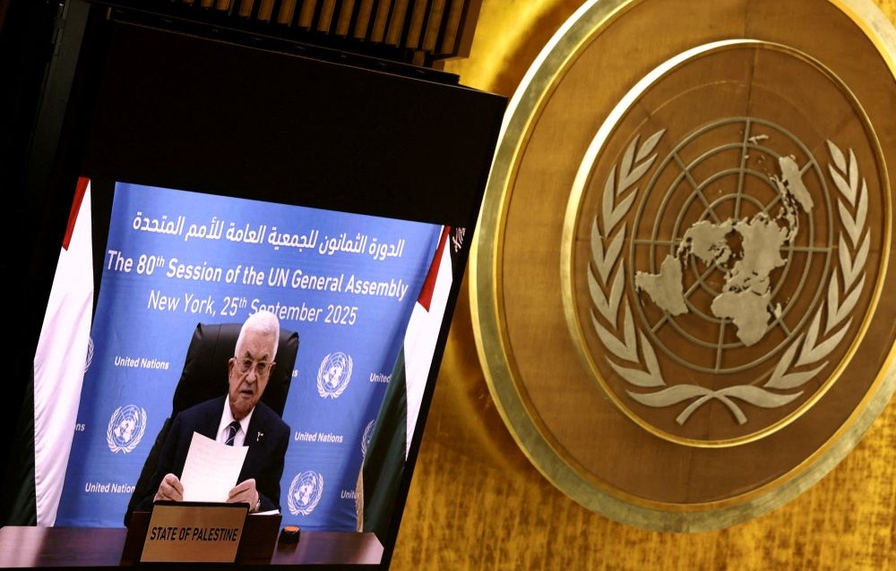 Palestinian president warns against plans for ‘Greater Israel’