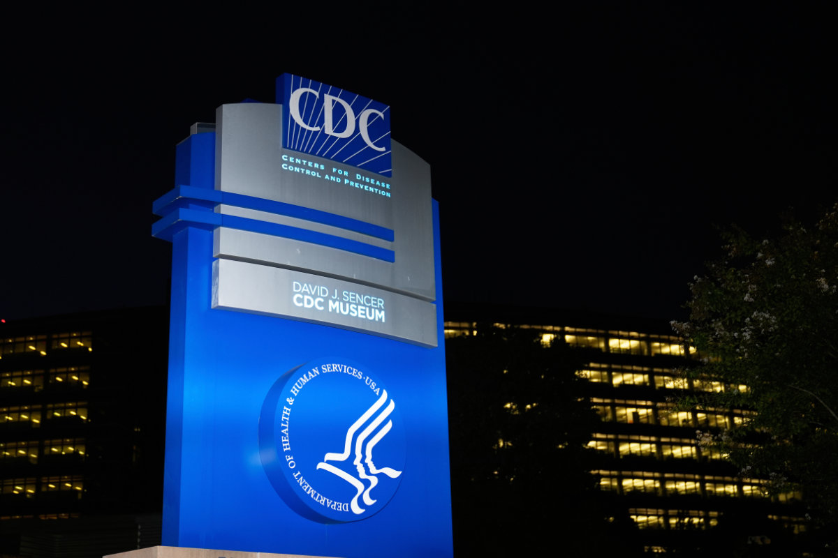 A sign marks the entrance to the US Centers for Disease Control and Prevention headquarters in Atlanta. (AP Photo/File)