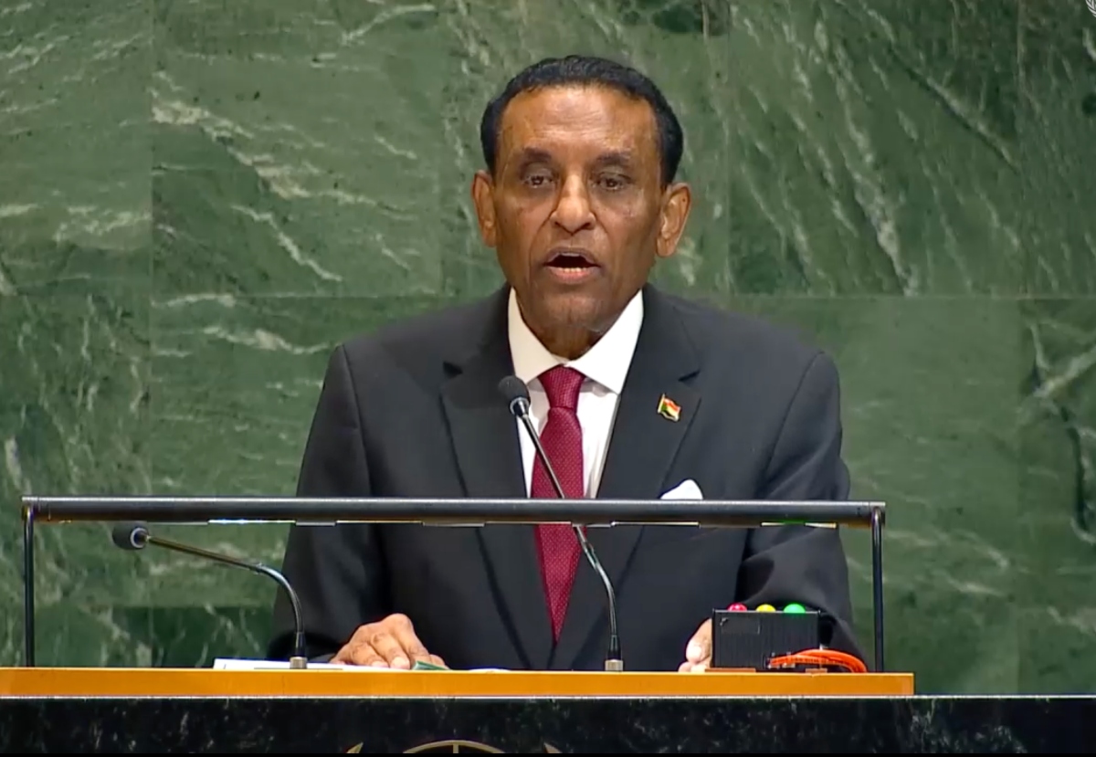 In his address, Idris said his country is a “great civilization” that has been victimized by “existential dangers” at the hands of the paramilitary Rapid Support Forces. (UNGA)