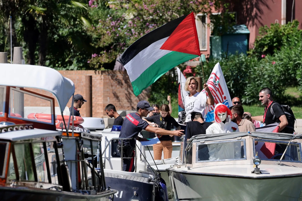 The letter does not condemn the Israel’s ongoing siege of Gaza, which UN-mandated investigators determined earlier this month was a genocidal bid to “destroy the Palestinians.” (GETTY)