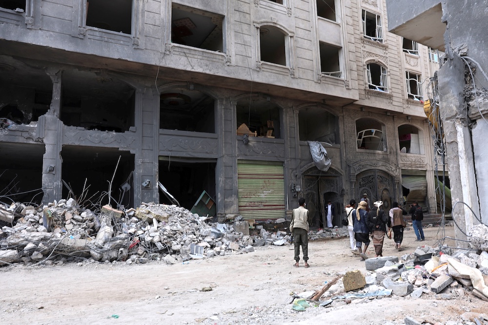 Israeli strikes targeted residential neighborhoods and electricity facilities and claimed the Houthis’ defense systems had thwarted a “large part of the attack.” (Reuters)