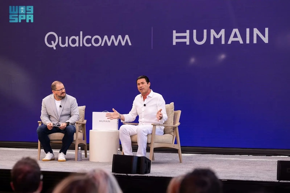 HUMAIN launched its Horizon Pro PC, a groundbreaking laptop designed to revolutionize agentic AI personal computing. The announcement was made by HUMAIN CEO Tareq Amin during the Snapdragon Summit in Maui, Hawaii. (SPA)