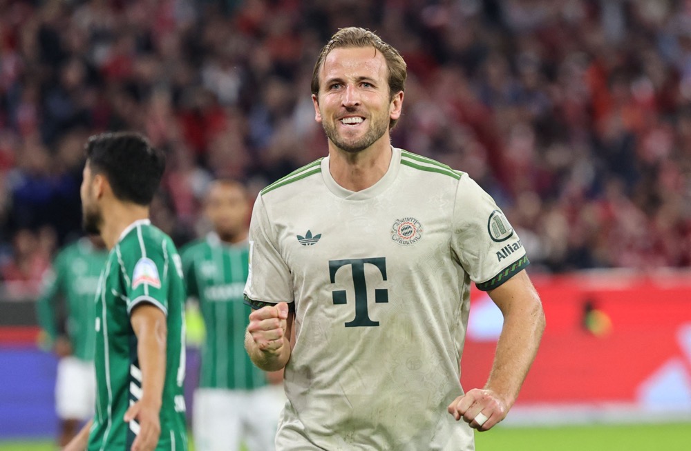 Harry Kane scores 100 in 104 games. (AFP)