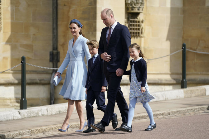 Prince William has told “Schitt's Creek” star Eugene Levy that 2024 was the hardest year of his life. (AP/File)