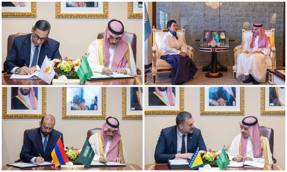 Prince Faisal holds series of meetings with foreign ministers on UNGA sidelines