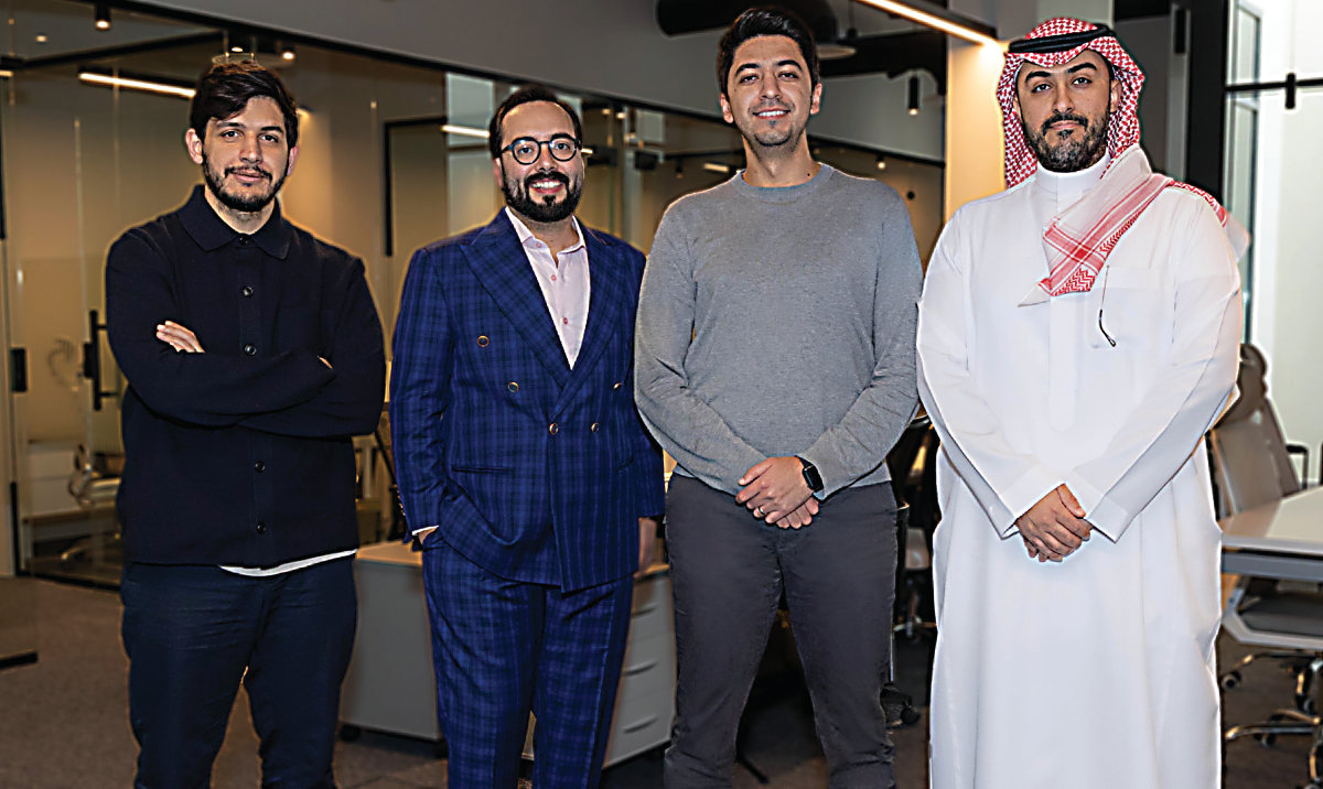 Founded in 2022 by Salem Abu-Hammour, Faris Yaghmour, Abdulmalik Al-Meheini, and Youssef Said, erad offers Shariah-compliant, data-driven financing solutions. (Supplied)