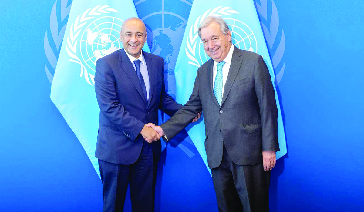 GCC chief meets UN Secretary General in New York