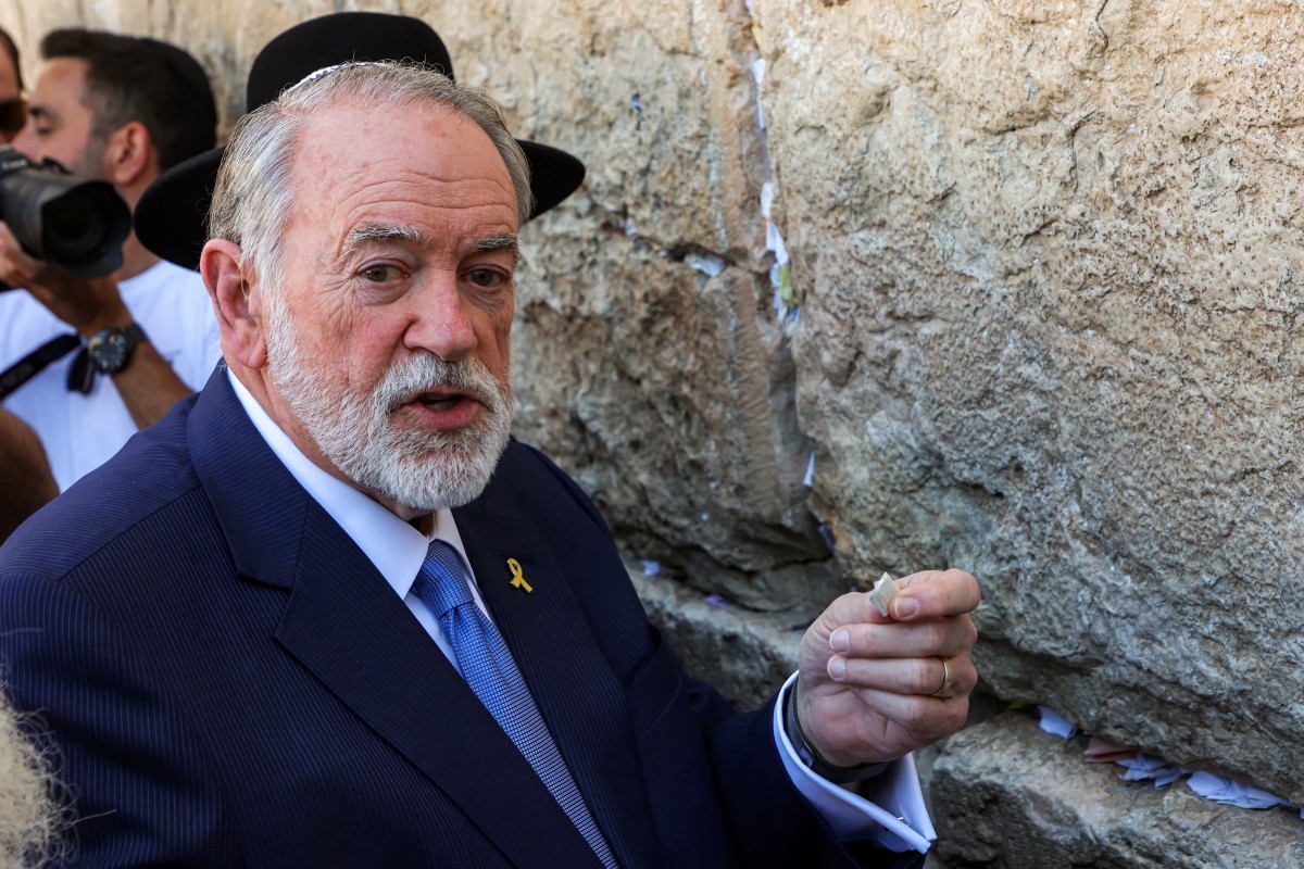 The US’ ambassador to Israel Mike Huckabee. (File/AFP)