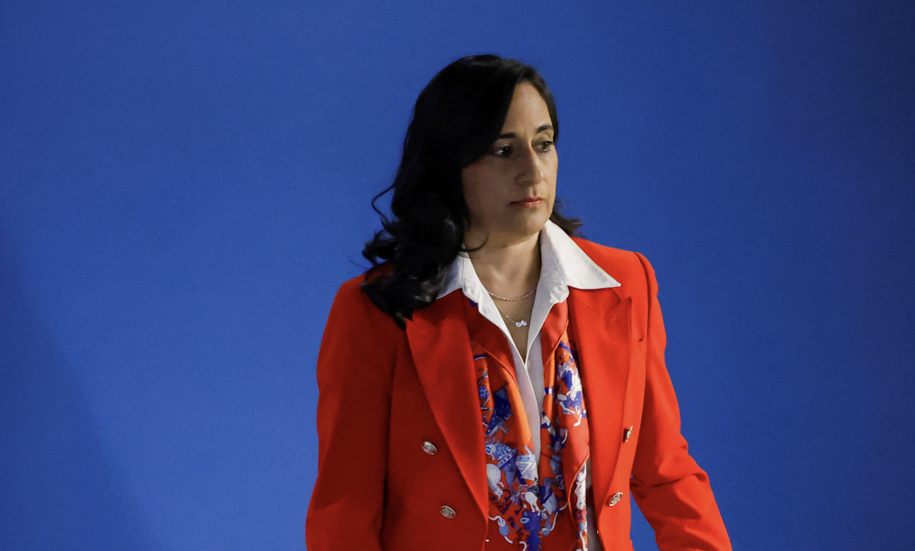 Canada’s Foreign Minister Anita Anand arrives to address the 80th United Nations General Assembly at UN headquarters in New York City, US, September 29, 2025. (Reuters)