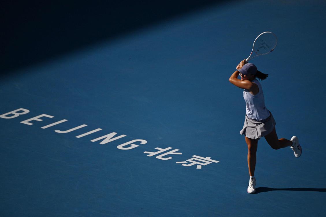 World number two Iga Swiatek said the tennis season is too long and too intense. (AFP)